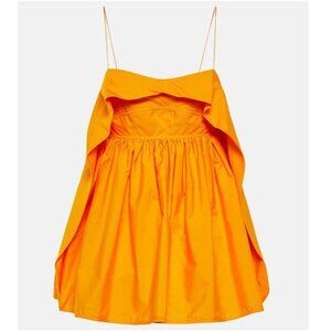 Cecilie Bahnsen Sunday Top Orange, US 4 / UK 8
